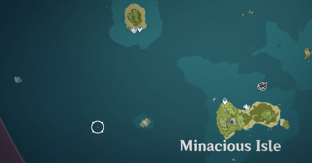 Genshin - Waverider Waypoint Locations - Minacious Isle