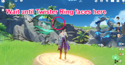 Genshin - Minacious Isle Ring Puzzle 3 Step 1