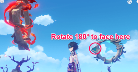 Genshin - Minacious Isle Ring Puzzle 1 Step 2