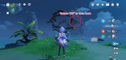 Genshin - Pudding Isle Puzzle 1 - Step 1