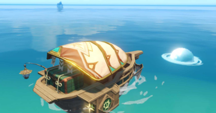 Genshin - Use Waverider to Get to the Mist Bubbles