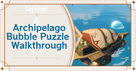 Mist Bubble Locations Archipelago Bubble Puzzle Genshin Impact Game8