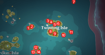 Genshin - Twinning Isle Echoing Conches