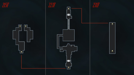 Tower of Kagutsuchi 1: 215F 223F 231F