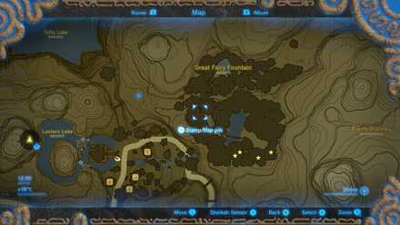 Ironshroom - Lake near Great Fairy Fountain