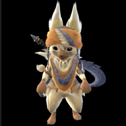 Felyne Izuchi Layered Armor Set (Palico)