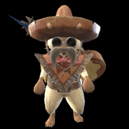 Felyne Wroggi Layered Armor Set (Palico)