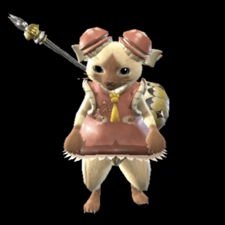 Felyne Chaos Layered Armor Set (Palico)