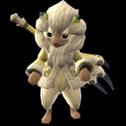 Felyne Ludroth Buddy Layered Armor