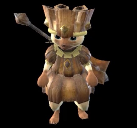 Felyne Barroth Layered Armor Set (Palico)
