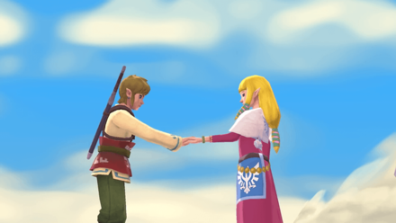 Zelda Skyward Sword - Yellow Filter (Switch Version)