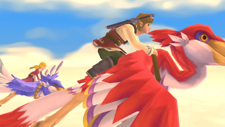 Zelda Skyward Sword - Loftwing Yellow Filter (Switch Version)