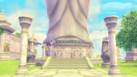 Zelda Skyward Sword - Cutscene Textures (Wii)