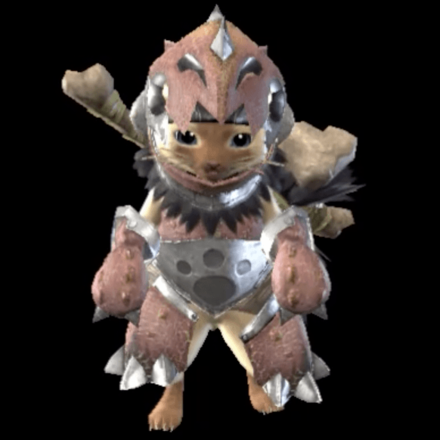 Felyne Anjanath Layered Armor Set (Palico)
