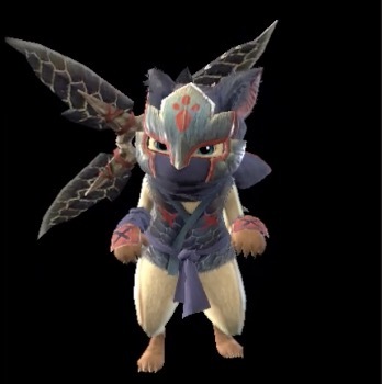 Felyne Nargacuga Buddy Layered Armor