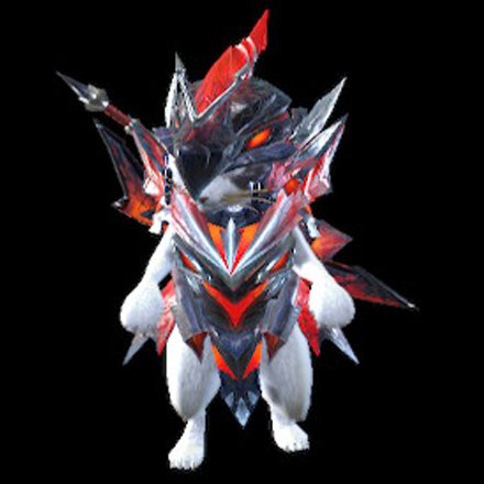 Felyne Valstrax Layered Armor Set (Palico)