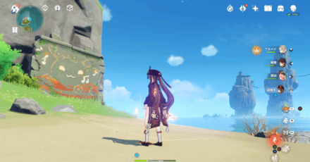 Genshin - Broken Isle Painted Wall 1