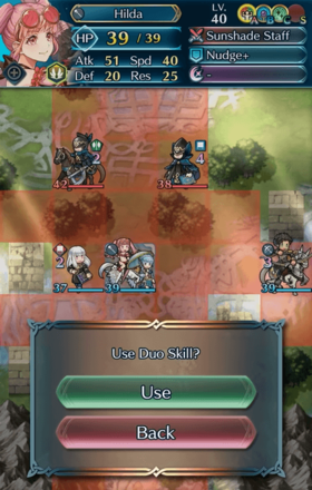 Summer Hilda Duo Skill Fire Emblem Heroes FEH