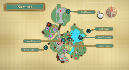 Skyloft Map