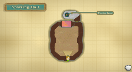 Sparring Hall Map