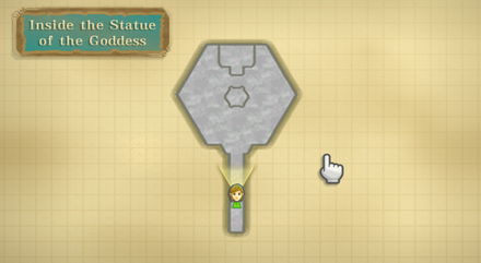 Inside the Statue of the Goddess Map