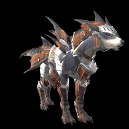 Canyne Rathalos Layered Armor Set (Palamute)