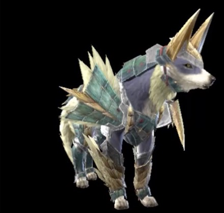 Canyne Zinogre Layered Armor Set (Palamute)