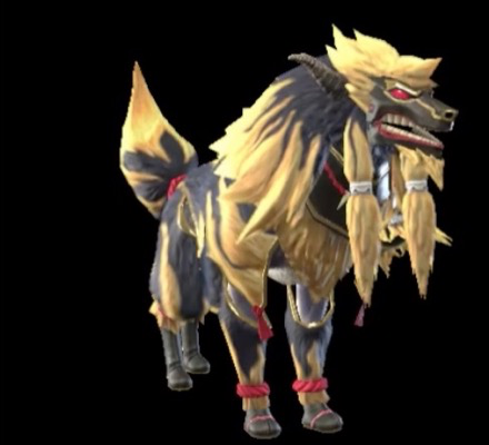 Canyne Golden Layered Armor Set (Palamute)