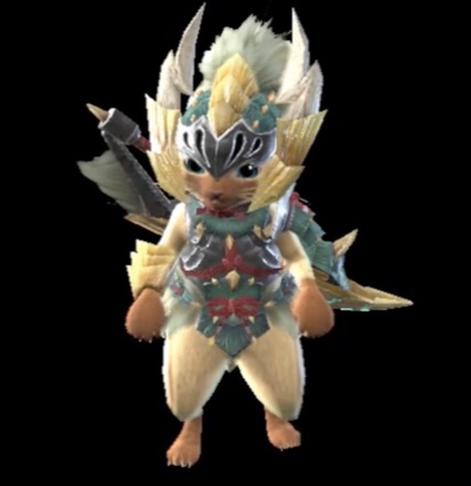 Felyne Zinogre Buddy Layered Armor