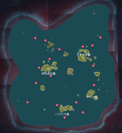 Genshin - Mist Bubble Puzzle Map Locations