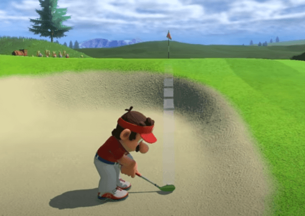 Mario Golf Bunker