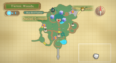 Faron Woods Map