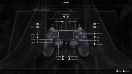 Dark Alliance - PS4 Controls Preset 2