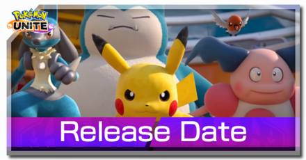 Pokemon UNITE - Release Date Guide