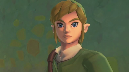 Zelda Skyward Sword - Link Cutscene2 (Wii)