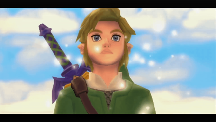 Zelda Skyward Sword - Link Cutscene3 (Wii)