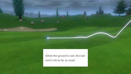 Mario Golf Super Rush - Rainy Weather Won