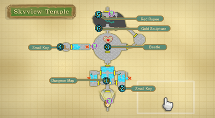 Skyview Temple Map