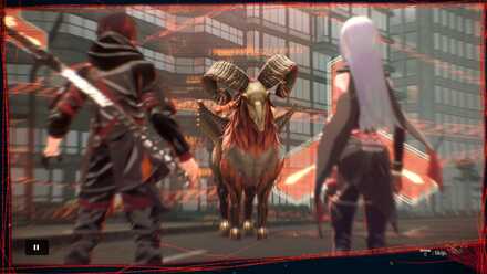 Scarlet Nexus - Wither Sabbat Boss Battle