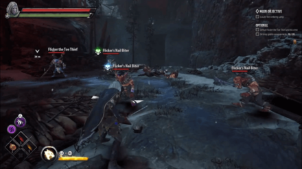 Dark Alliance - Verbeeg Flicker the Toe Thief Location