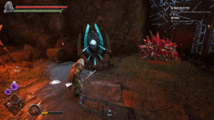 Dark Alliance - Goblin Valley Attribute Shrine Location 3