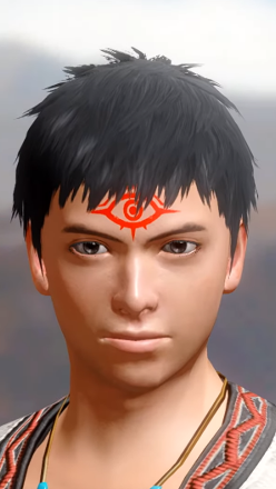 MH Rise - Third Eye face paint