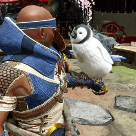 MH Rise - Puffy Penguin Cohoot Outfit