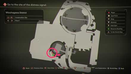 Scarlet Nexus - Arashi Location Mizuhagawa District