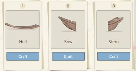 Genshin - Boat Parts in Distant Voyage Stage 1