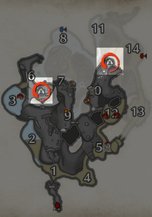 Monster Hunter Rise (MH Rise) - Lava Caverns Sub-Camps