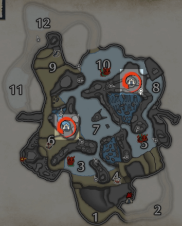 Monster Hunter Rise (MH Rise) - Frost Islands Sub-Camps