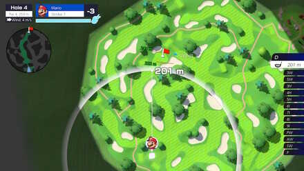 Mario Golf Rookie Course Hole 4