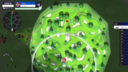 Mario Golf Rookie Course Hole 5