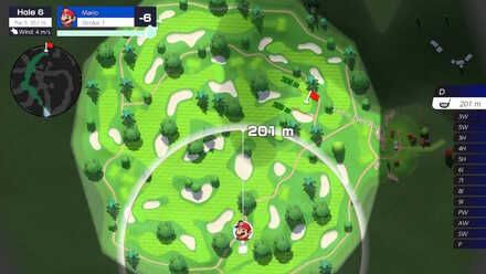 Mario Golf Rookie Course Hole 6